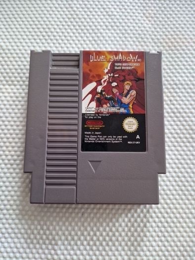 Blue Shadow Nintendo Nes Arcade Retro Games Original