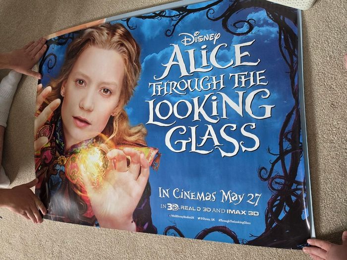 Alice Through The Looking Glass cinema poster