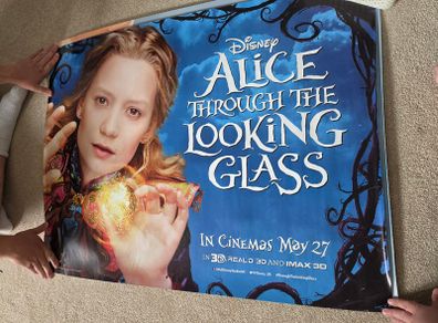 Alice Through The Looking Glass cinema poster