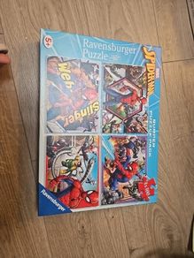 Spiderman Puzzles x4
