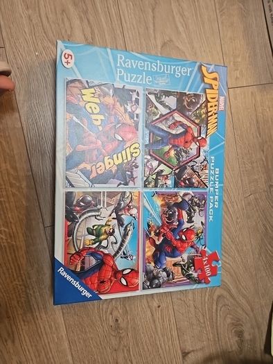 Spiderman Puzzles x4