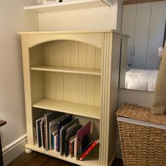 Vintage Cream Bookcase