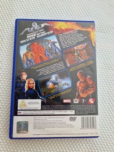 Fantastic Four Rise of the Silver Surfer PlayStation2 Ps2 Games Original