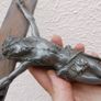 Antique Large Decorative Crucifix 13,5" x 7" (very fine details, exotic wood) Image 3