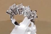 Sterling Silver 5 Stone Ring