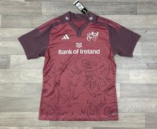 New Adidas Munster Rugby Euro Jersey Shirt Mens Large