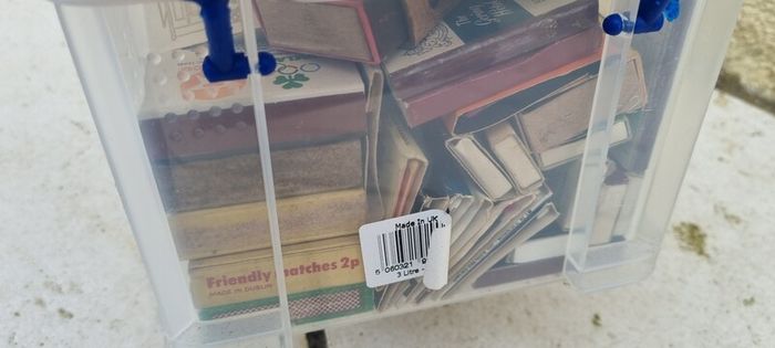 job lot matchboxes