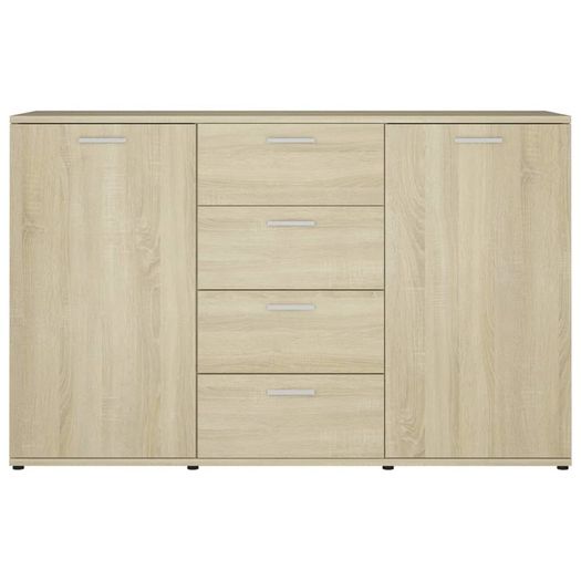 Sideboard Sonoma Oak 120x35,5x75 cm Chipboard