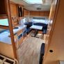 Hobby twin axle fixed bed with walk in bathroom Image 8