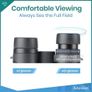 12x42 HD Binoculars with Phone Adapter & Tripod, High-Powered Waterproof Binoculars for Bird Watching, Hiking & Hunting Image 6