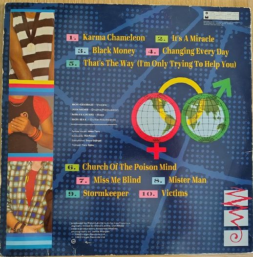 Culture Club - Colour By Numbers Vinyl LP (1983) UK Pressing 80's New Wave Pop Classic EX+
