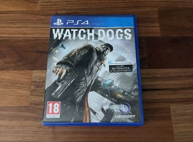 Watch Dogs ps4 with manual