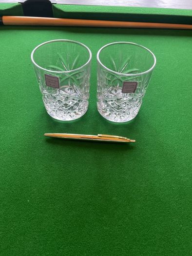 2 Tipperary Crystal Tumblers
