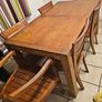 Beautiful Very Solid 5Ft Kitchen Dining Table - Can Deliver Image 2