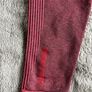 Pursue Fitness Burgundy Seamless Leggings M Image 3