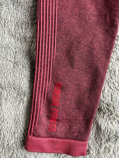 Pursue Fitness Burgundy Seamless Leggings M
