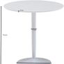 Dining table White High Gloss FREE DELIVERY Image 3