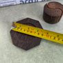 Wooden Salt & Pepper Fensui Made Of Kittul Wood Ceylon Very Attractive Small Pot Image 2