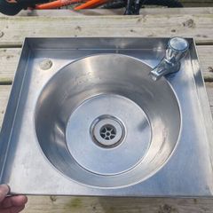 stainless sink