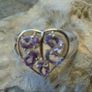 New Amethsyt, Sterling silver ring, Size M, Gemstone jewellery. February birthstone,Valentine's Day Image 2