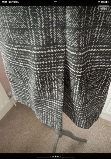 coat Bnwt peruzzi coat size 38 herringbone print.   Italian brand choice boutiques