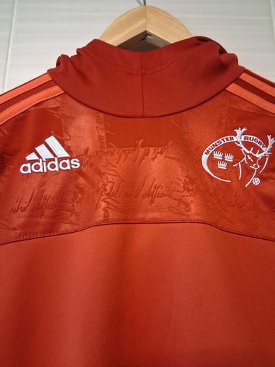 Munster Rugby Hoodie Track Top. Official Adidas Youth Age 8 To 9 Years. Collect In Dublin Or Receive Via Post.