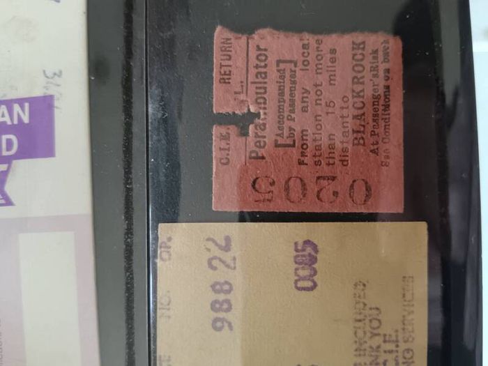 Vintage Transportation Ticket Collection