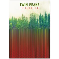 Twin Peaks Fire Walk With Me - A3 Poster