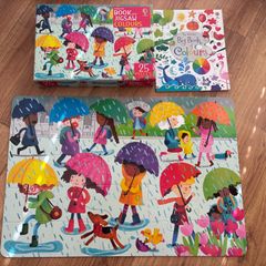 Usborne Colours Book And Jigsaw