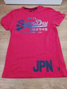 superdry t shirt red size s