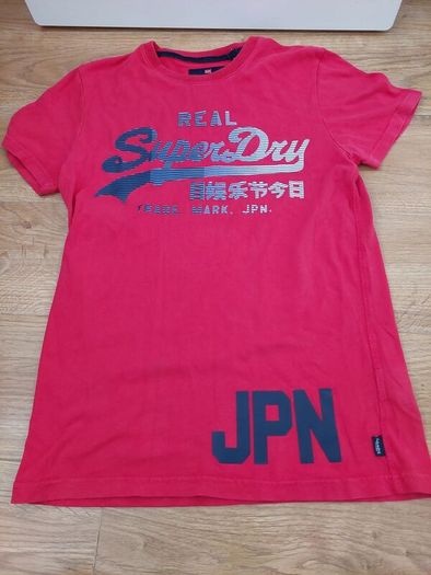 superdry t shirt red size s