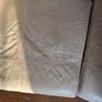 Natuzzi tan leather sofa modular 3 seater well used Image 4
