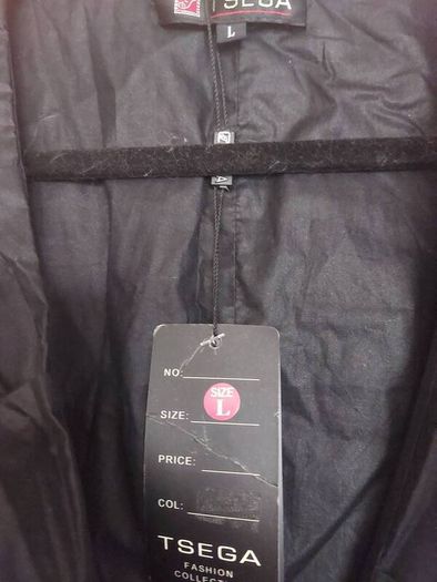 Tsega new 100% cotton black wrap dress (free post)