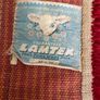 Vintage handmade tufted rug red wool Lamtex Image 3