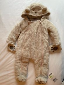 BNWT JoJo Maman Bebe Bear pramsuit