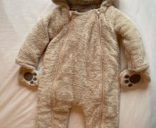 BNWT JoJo Maman Bebe Bear pramsuit