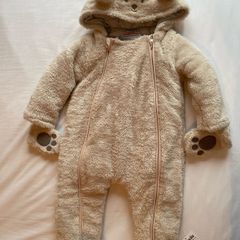 BNWT JoJo Maman Bebe Bear pramsuit