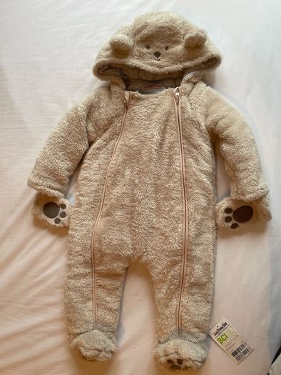BNWT JoJo Maman Bebe Bear pramsuit