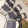 Outdoor Foldable chairs & table Image 2