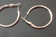 hoop earrings