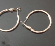 hoop earrings