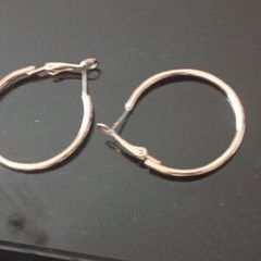 hoop earrings