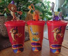 Madagascar 3 Plastic Cups