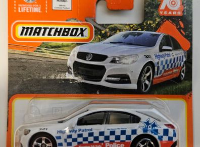 Matchbox Holden Police Car Highway Patrol