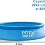 8ft X 24in Easy Pool Set, Blue C/w Filter Pump (free Shipping) Image 6