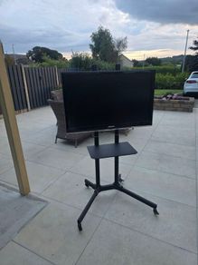 TV Stand and Samsung 37" TV (Not Smart)