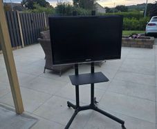 TV Stand and Samsung 37" TV (Not Smart)
