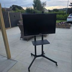 TV Stand and Samsung 37" TV (Not Smart)