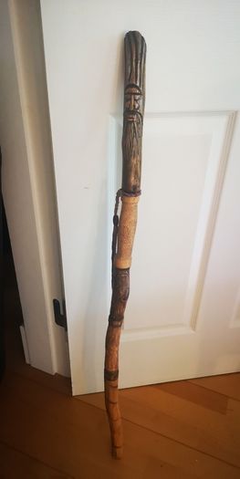 Hand Carved Decorative Walking Stick