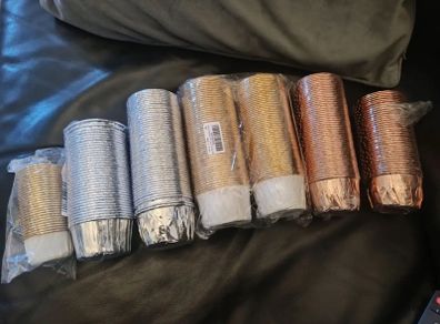 Cupcake cases (270 lrg, 28 mini)